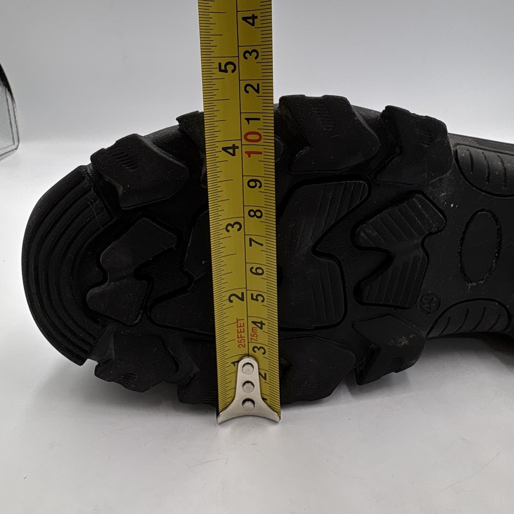 Black Lace-Up Fashion Safety Shoes, EU Size 43, Medium (D/M) Width - Picture 11 of 13